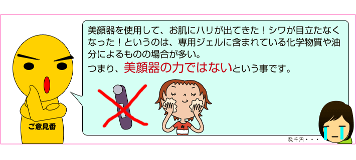 美顔器の真実その12