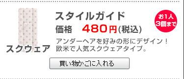 同時購入限定スタイルガイド(スクウェア)