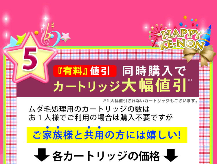 同時購入のご案内