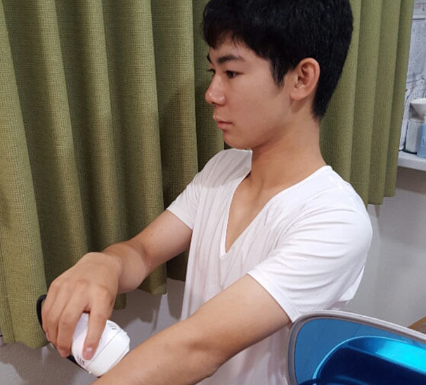 脱毛器ケノン届いたばかりのレビュー男性編その1